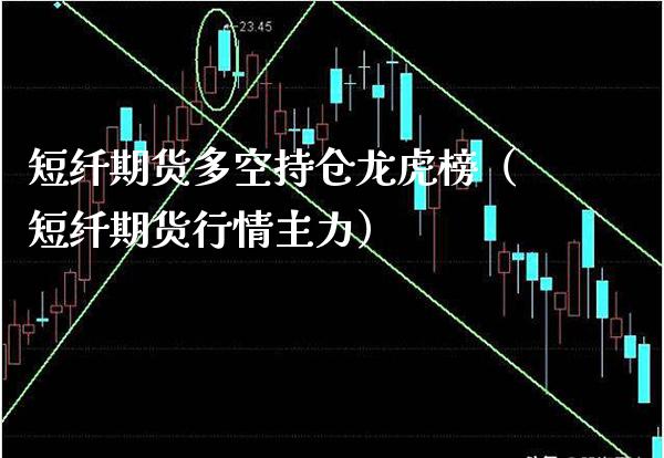 短纤期货多空持仓龙虎榜（短纤期货行情主力）_https://www.boyangwujin.com_原油期货_第1张