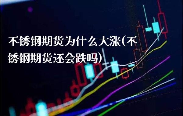 不锈钢期货为什么大涨(不锈钢期货还会跌吗)_https://www.boyangwujin.com_白银期货_第1张