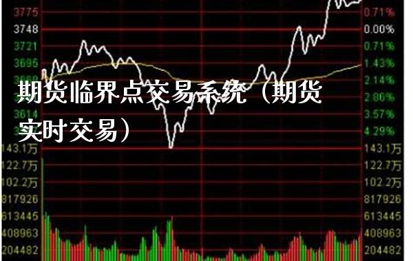 期货临界点交易系统（期货实时交易）_https://www.boyangwujin.com_期货直播间_第1张