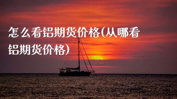 怎么看铝期货价格(从哪看铝期货价格)
