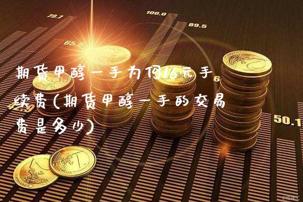 期货甲醇一手为何16元手续费(期货甲醇一手的交易费是多少)_https://www.boyangwujin.com_期货直播间_第1张