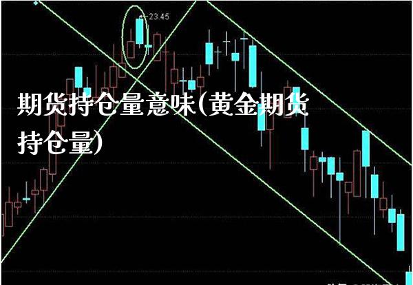 期货持仓量意味(黄金期货持仓量)