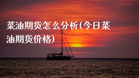 菜油期货怎么分析(今日菜油期货价格)