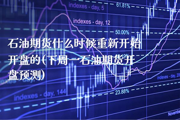 石油期货什么时候重新开始开盘的(下周一石油期货开盘预测)_https://www.boyangwujin.com_期货直播间_第1张