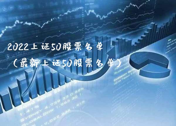 2022上证50股票名单（最新上证50股票名单）_https://www.boyangwujin.com_期货直播间_第1张