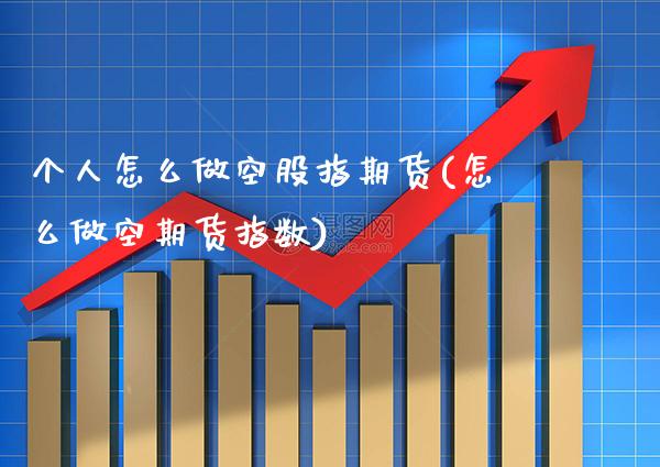 个人怎么做空股指期货(怎么做空期货指数)
