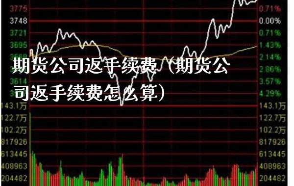 期货公司返手续费（期货公司返手续费怎么算）
