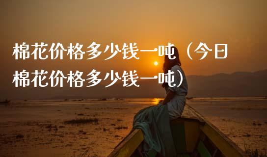 棉花价格多少钱一吨（今日棉花价格多少钱一吨）_https://www.boyangwujin.com_恒生指数_第1张