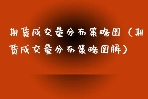 期货成交量分布策略图（期货成交量分布策略图解）