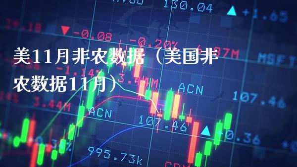 美11月非农数据（美国非农数据11月）_https://www.boyangwujin.com_期货直播间_第1张