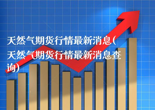 天然气期货行情最新消息(天然气期货行情最新消息查询)