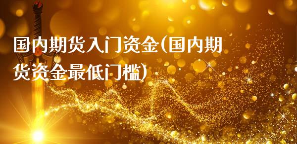 国内期货入门资金(国内期货资金最低门槛)_https://www.boyangwujin.com_原油期货_第1张