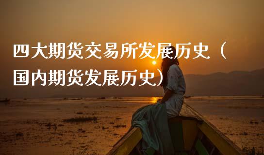 四大期货交易所发展历史（国内期货发展历史）_https://www.boyangwujin.com_期货直播间_第1张