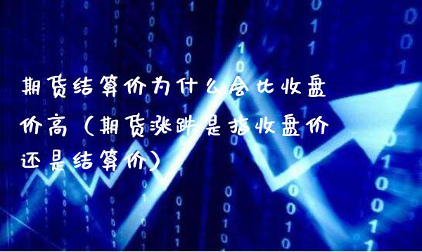 期货结算价为什么会比收盘价高（期货涨跌是指收盘价还是结算价）_https://www.boyangwujin.com_道指期货_第1张