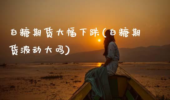 白糖期货大幅下跌(白糖期货波动大吗)