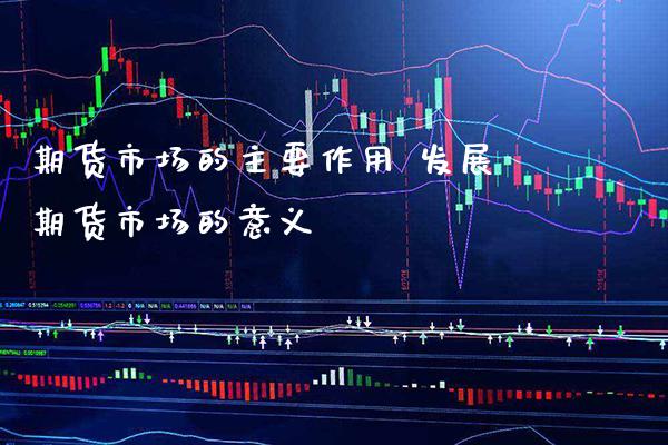 期货市场的主要作用 发展期货市场的意义_https://www.boyangwujin.com_期货直播间_第1张