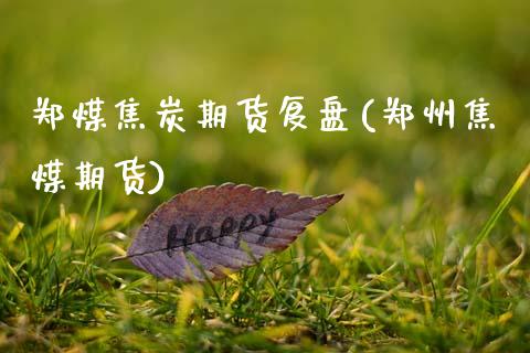 郑煤焦炭期货复盘(郑州焦煤期货)