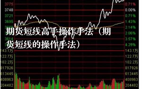 期货短线高手操作手法（期货短线的操作手法）_https://www.boyangwujin.com_道指期货_第1张