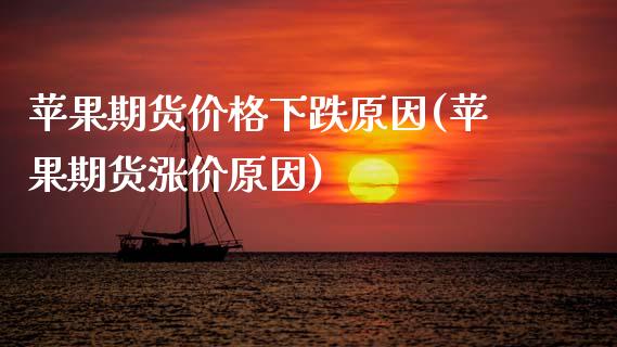 苹果期货价格下跌原因(苹果期货涨价原因)