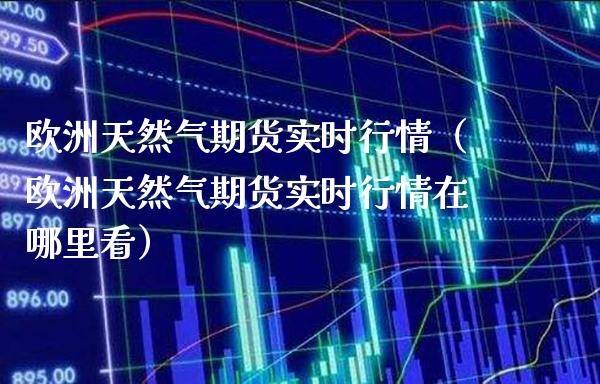 欧洲天然气期货实时行情