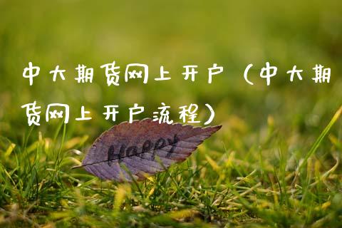 中大期货网上开户（中大期货网上开户流程）_https://www.boyangwujin.com_期货直播间_第1张