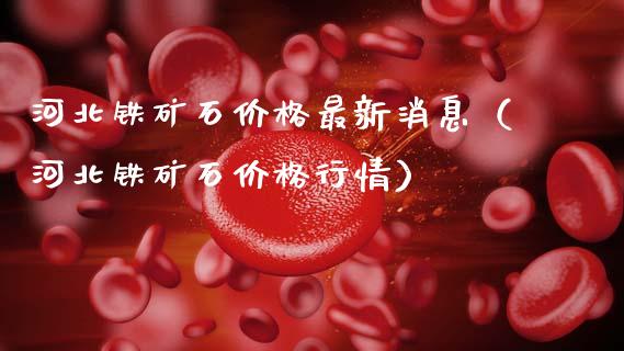 河北铁矿石价格最新消息（河北铁矿石价格行情）_https://www.boyangwujin.com_期货直播间_第1张