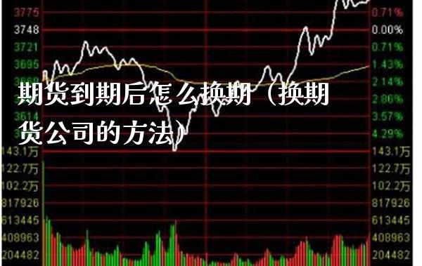 期货到期后怎么换期（换期货公司的方法）_https://www.boyangwujin.com_原油期货_第1张