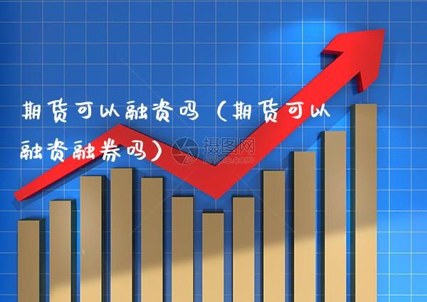 期货可以融资吗