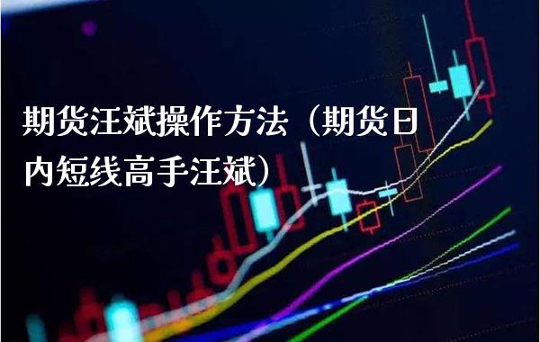 期货汪斌操作方法（期货日内短线高手汪斌）