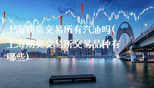 上海期货交易所有汽油吗(上海期货交易所交易品种有哪些)_https://www.boyangwujin.com_期货科普_第1张