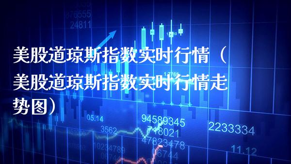 美股道琼斯指数实时行情（美股道琼斯指数实时行情走势图）_https://www.boyangwujin.com_期货直播间_第1张