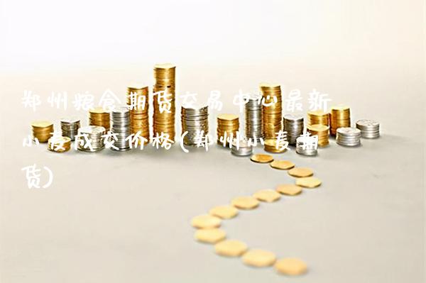 郑州粮食期货交易中心最新小麦成交价格(郑州小麦期货)_https://www.boyangwujin.com_期货直播间_第1张