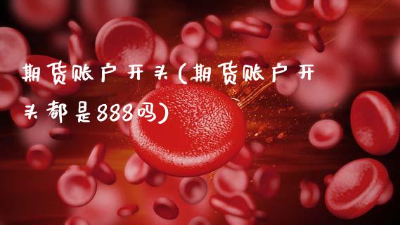 期货账户开头(期货账户开头都是888吗)_https://www.boyangwujin.com_期货直播间_第1张