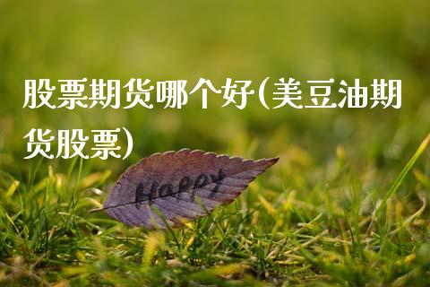 股票期货哪个好(美豆油期货股票)_https://www.boyangwujin.com_恒指期货_第1张