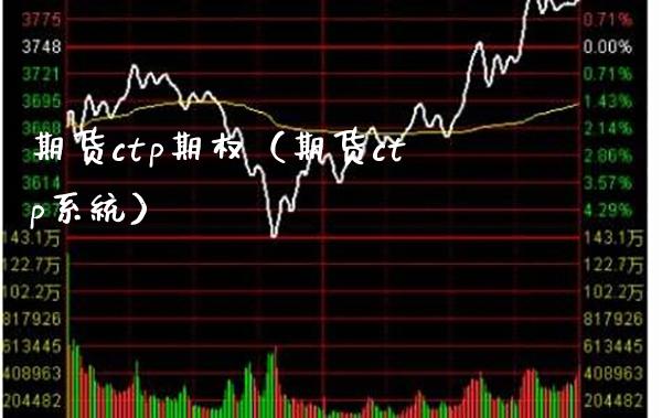 期货ctp期权（期货ctp系统）_https://www.boyangwujin.com_期货直播间_第1张