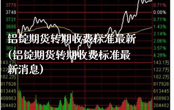 铝锭期货转期收费标准最新(铝锭期货转期收费标准最新消息)