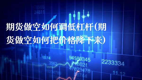 期货做空如何调低杠杆(期货做空如何把价格降下来)_https://www.boyangwujin.com_期货直播间_第1张