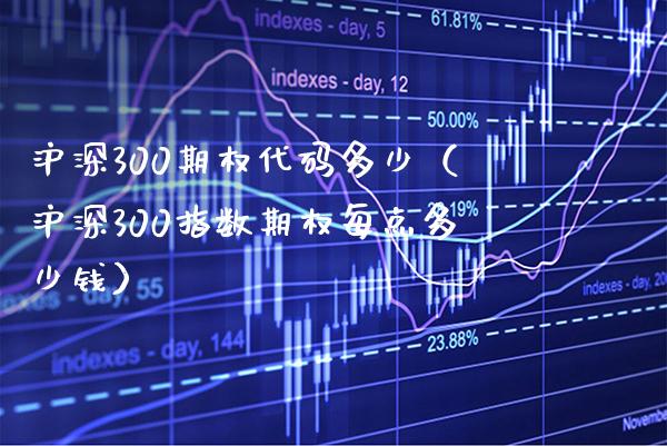 沪深300期权代码多少（沪深300指数期权每点多少钱）_https://www.boyangwujin.com_期货直播间_第1张