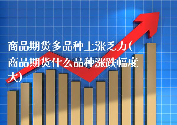 商品期货多品种上涨乏力(商品期货什么品种涨跌幅度大)_https://www.boyangwujin.com_恒指期货_第1张