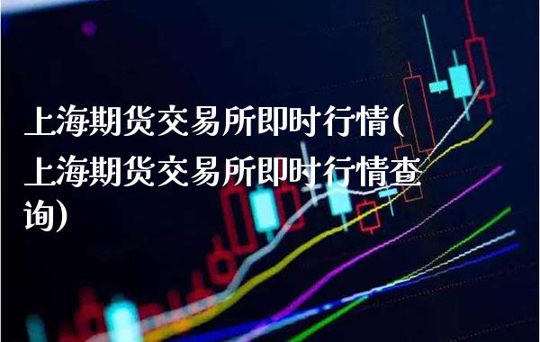 上海期货交易所即时行情(上海期货交易所即时行情查询)