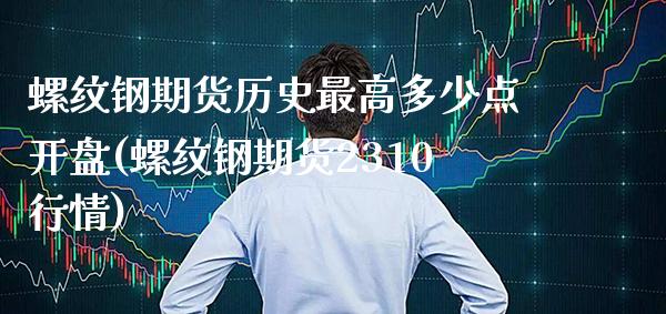 螺纹钢期货历史最高多少点开盘(螺纹钢期货2310行情)_https://www.boyangwujin.com_期货直播间_第1张