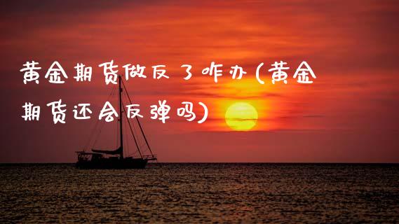 黄金期货做反了咋办(黄金期货还会反弹吗)_https://www.boyangwujin.com_期货开户_第1张