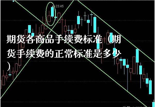 期货各商品手续费标准（期货手续费的正常标准是多少）