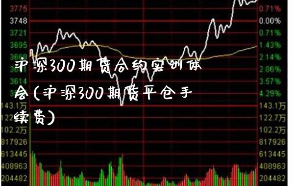 沪深300期货合约实训体会(沪深300期货平仓手续费)_https://www.boyangwujin.com_期货直播间_第1张
