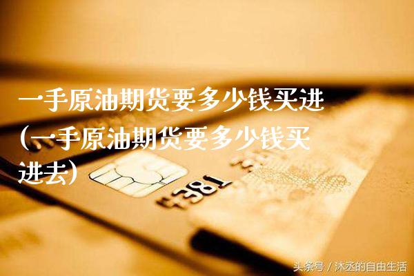 一手原油期货要多少钱买进(一手原油期货要多少钱买进去)_https://www.boyangwujin.com_期货直播间_第1张