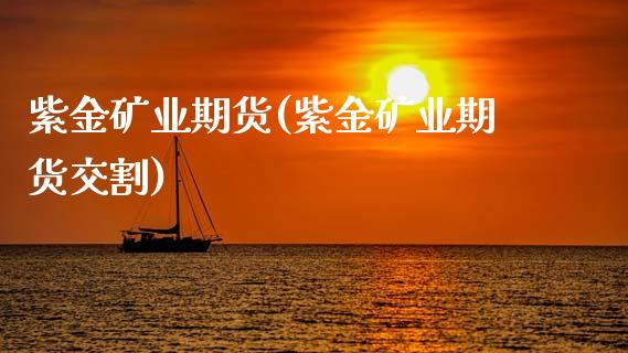 紫金矿业期货(紫金矿业期货交割)