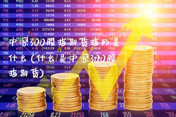 沪深300股指期货指的是什么(什么是沪深300股指期货)_https://www.boyangwujin.com_恒生指数_第1张