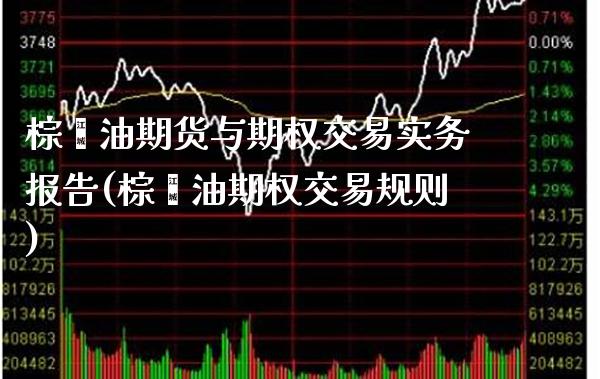 棕榈油期货与期权交易实务报告(棕榈油期权交易规则)_https://www.boyangwujin.com_道指期货_第1张