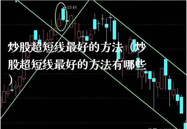 炒股超短线最好的方法（炒股超短线最好的方法有哪些）_https://www.boyangwujin.com_期货直播间_第1张