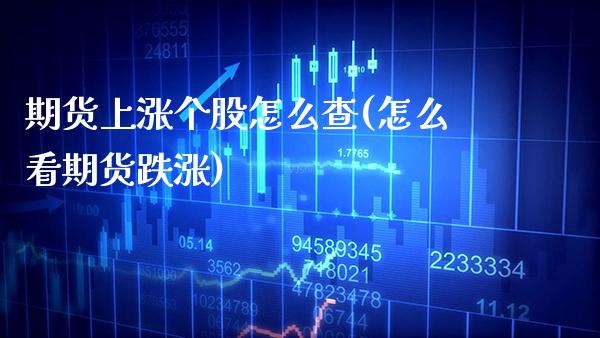 期货上涨个股怎么查(怎么看期货跌涨)_https://www.boyangwujin.com_原油直播间_第1张